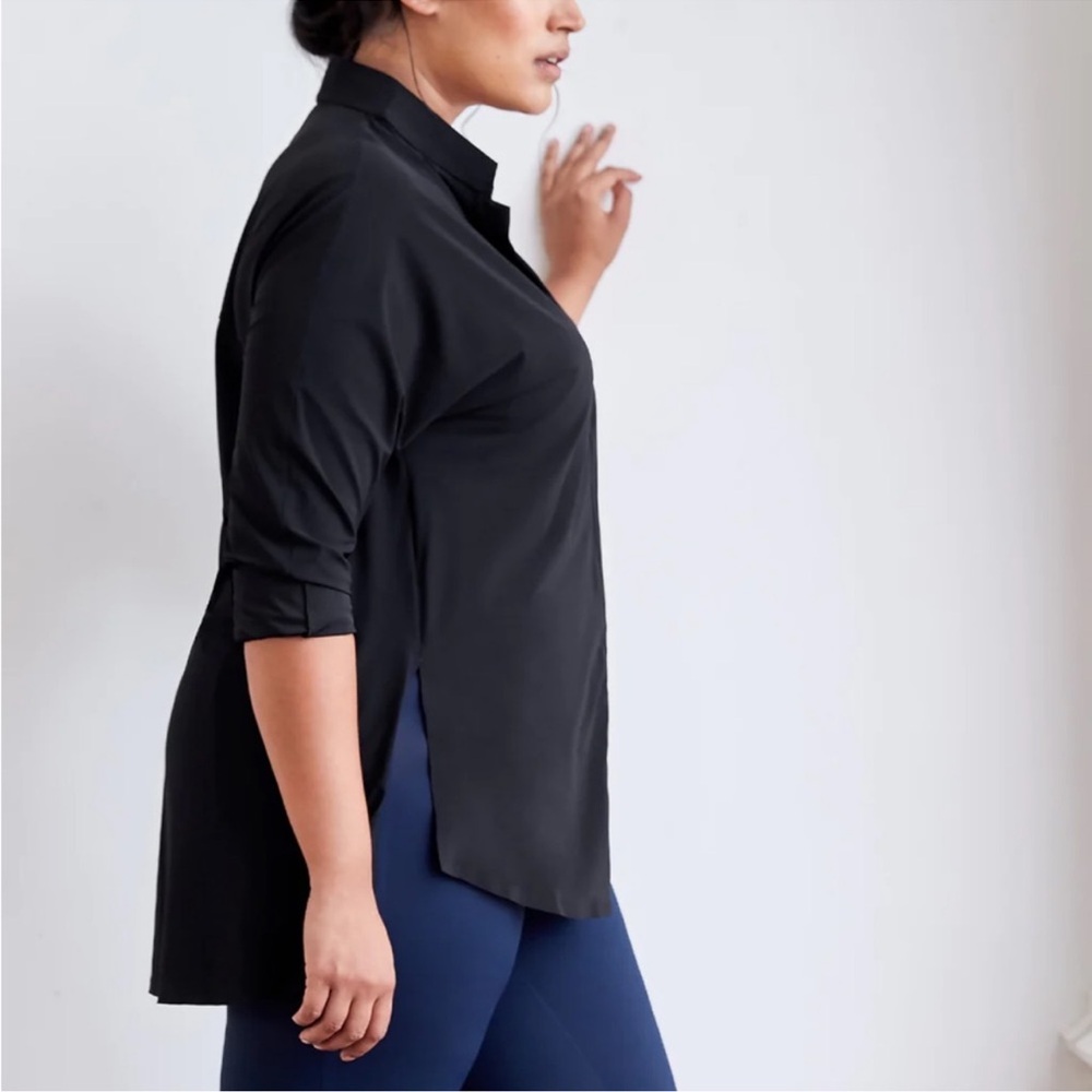 A Day Sz XL Something Borrowed Shirt
Black Snap - Picture 2 of 13